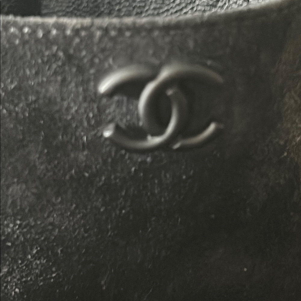 Chanel Authentic Black Suede Women's Ankle Boots - Picture 8 of 8